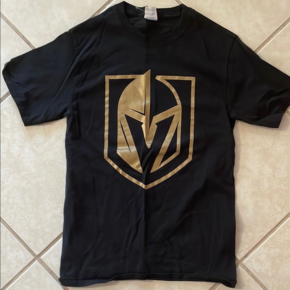 Black and Gold Graphic Shirt